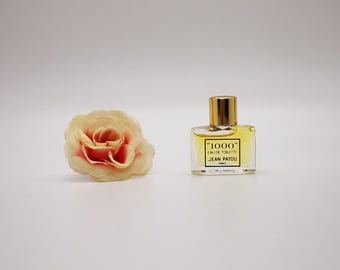 Jean Patou "1000" MINIATUR Parfüm.  EDT. 2ml/ 0.06 fl.oz. Spritzen, NICHT sprühen. *Ohne Box*.