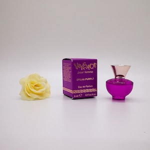 Pour Femme Dylan Purple MINIATURE perfume. 5ml / 0.16 fl.oz. EDP. Collectible. Splash, NOT spray.