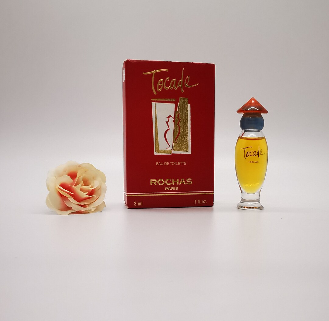 Broche Parfum Tocade Rochas Vintage - Bijou Rare - Occasion Parfait état