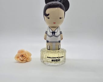 MUSIC Harajuku Lovers (2000') perfume. Unisex. 30ml / 1.0 fl.oz. EDT Spray. No box!  ***Rare!***