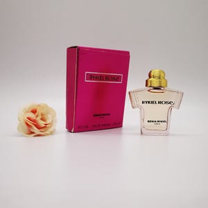 Rykiel Rose by Sonia Rykiel (2000) MINIATURE perfume for her. 7.5ml / 0.25 fl.oz. EDT. Splash, not spray. Vintage.