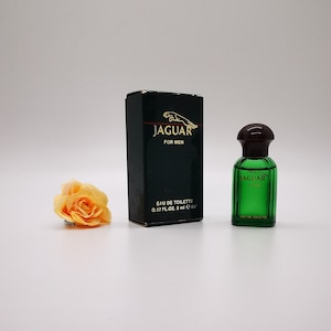 Jaguar For Men by Jaguar (1988) MINIATURE perfume for him. Eau de Toilette 5ml / 0.16 Fl.Oz. Collectible. Splash. **Rare!**