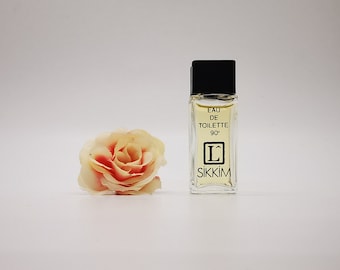 Lancome "SIKKIM" (1971) MINIATURE perfume. 5ml / 0.16 fl.oz. EDT. Splash, not spray. No Box! ***Ultra rare and very hard to find vintage!***