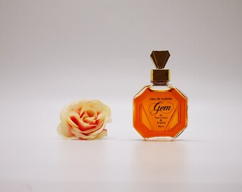 Van Cleef & Arpels "Gem" (1987) miniature perfume. EDT. 5ml / 0.16 fl.oz. Vintage. Splash, NOT spray. *No Box*. Rare vintage!