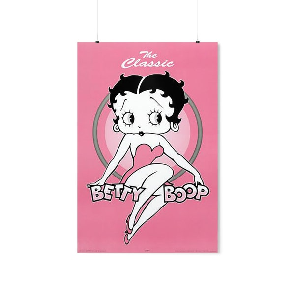 Betty Boop Poster - Etsy