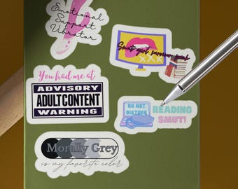 Smut girl survivor pack stickers | booktok stickers