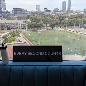 Every second counts Metallic, Canvas and acrylic sign | The bear Wall art | Valentines Gift