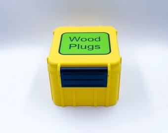 Wooden Plug Storage Solution