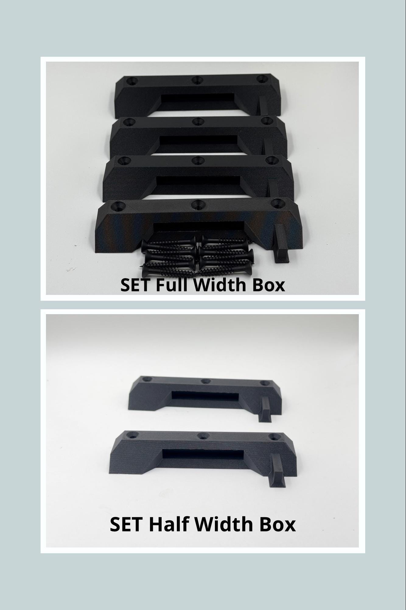 Mounting Brackets/cleats for Toughbuilt Stacktech. Tools and Equipment ...