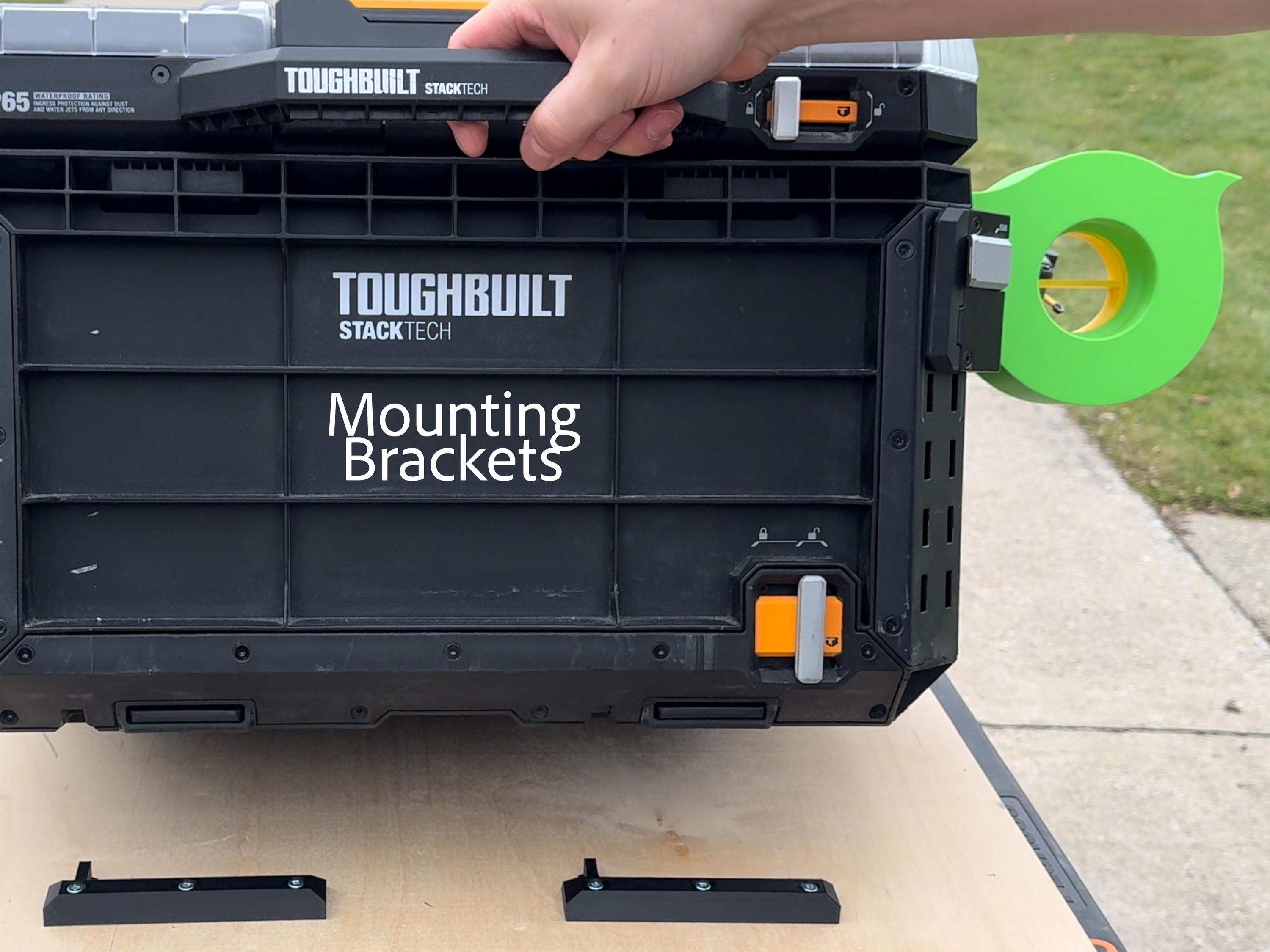 Mounting Brackets/cleats for Toughbuilt Stacktech, the Perfect Solution ...
