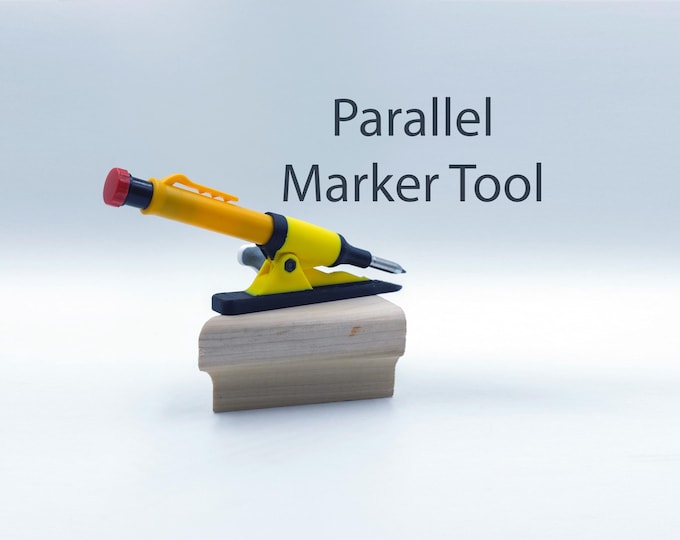 Handy Parallel Marker Tool - Ideal for Professional Carpenters. Precision Pika Pen for Professional Carpentry Projects