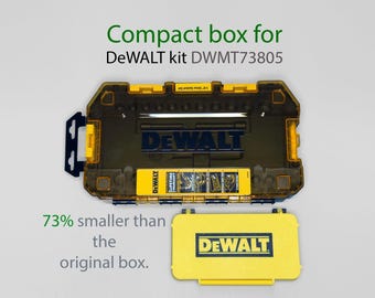 Compact box for DeWALT kit DWMT73805