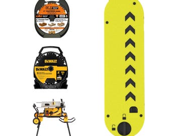 Dado Zero Clearance Insert for DeWALT DWE7491 / DWE7491RS Table Saws (7/8" Stacked Dado)
