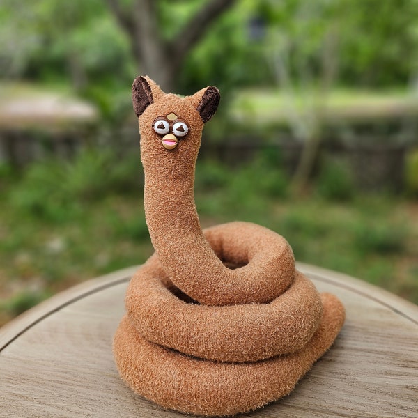 Long Furby 5 foot Poop emoji brown Dinglefurby