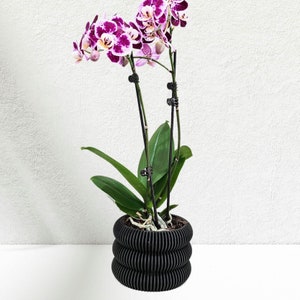 Orchid Pot Large - Orchid Pot with Holes  - Modern Orchid Planter