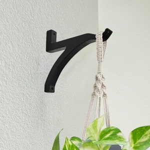 Wood Plant Hanger for Indoor Plants - Wall Hook for Plant Hangers - Hanging Plant Holder