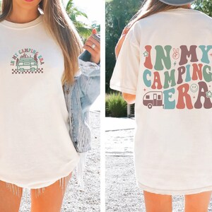In My Camping Era Comfort Colors Shirt, Camping Family Shirt, Camping Squad Shirts, Camp Lover Tee, Adventure T-shirt, Nature Lover Shirt