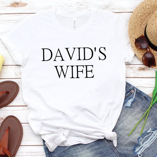 Custom David's Wife Shirt, Compliment to My Dad Had a Rolls Royce Shirt, Victoria Beckham Inspired David's Wife T-shirt, Gift for Her