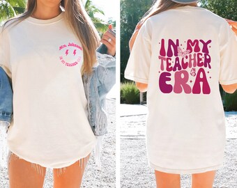 In My Teacher Era Shirt, Back To School Shirt, Teacher Gift Shirt, Funny Teacher Shirt, Back To School, Retro In My Teacher Era,Teacher Gift