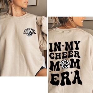 Cheer Mom Era Sweatshirt - Cheer Mom Sweatshirts Cheer Mom Crewneck Cheer Mama Sweatshirt Cheer Mom Gift Cheermom Mothers Day Gift
