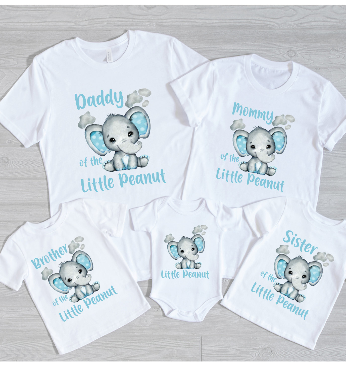 Elephant baby hotsell shower shirts