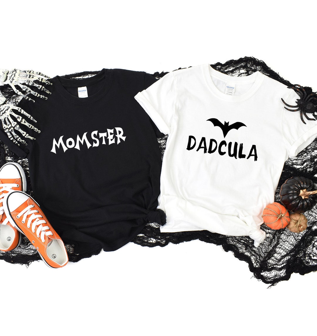 Momster and Dadcula Matching Halloween Shirts Couples - Etsy