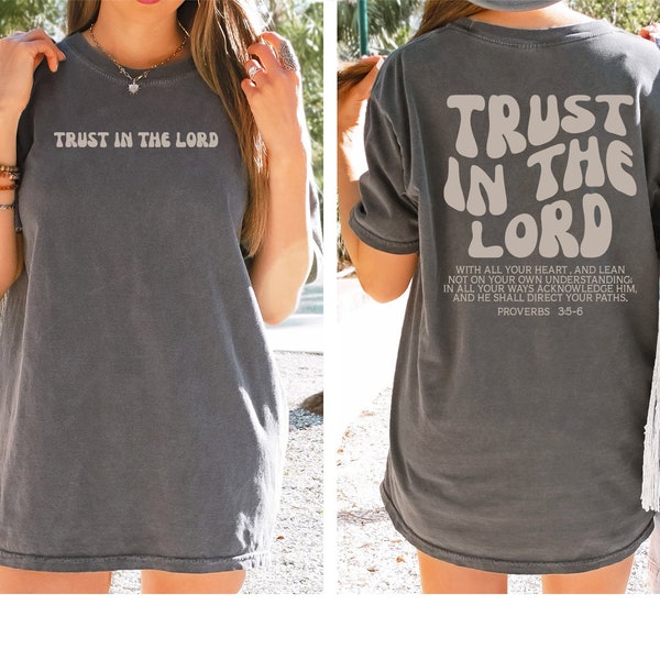 Trust in the Lord - Etsy