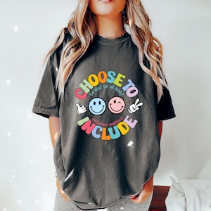 Autism Awareness t shirt Choose To Include tshirt Inclusion Matters SPED Teacher Gift Neurodiversity Inclusion t-shirt Autism Spectrum