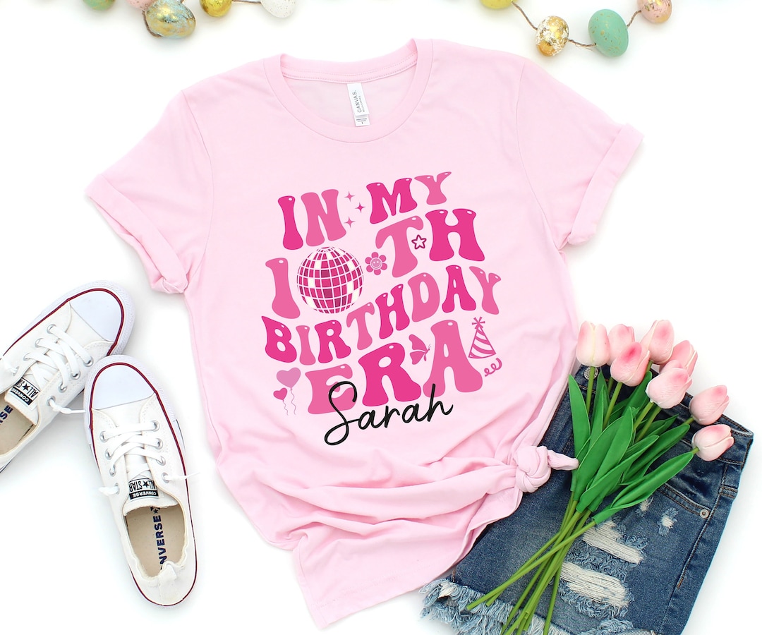 Personalised Name is Age Cherry T-shirt
