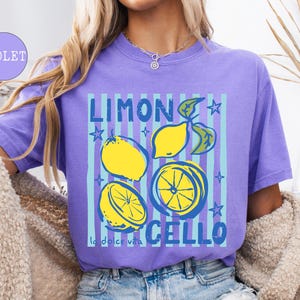 Limoncello Shirt, Lemon Graphic Tee, Italian Summer Shirt, Amalfi Coast Aesthetic Tee, La Dolce Vita Shirt, Lemon Summer Vacation Top image 8