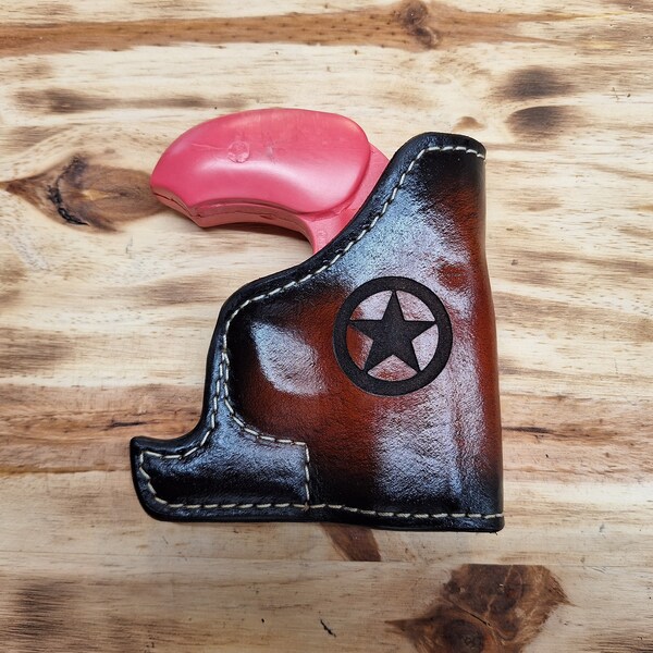 By My Side Holster For Bond Arms Derringer | Suede IWB Concealment Holster For Roughneck, BP22, Stinger