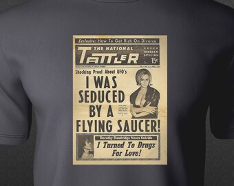 Retro Alien T-Shirt | Funny UFO Graphic Tee