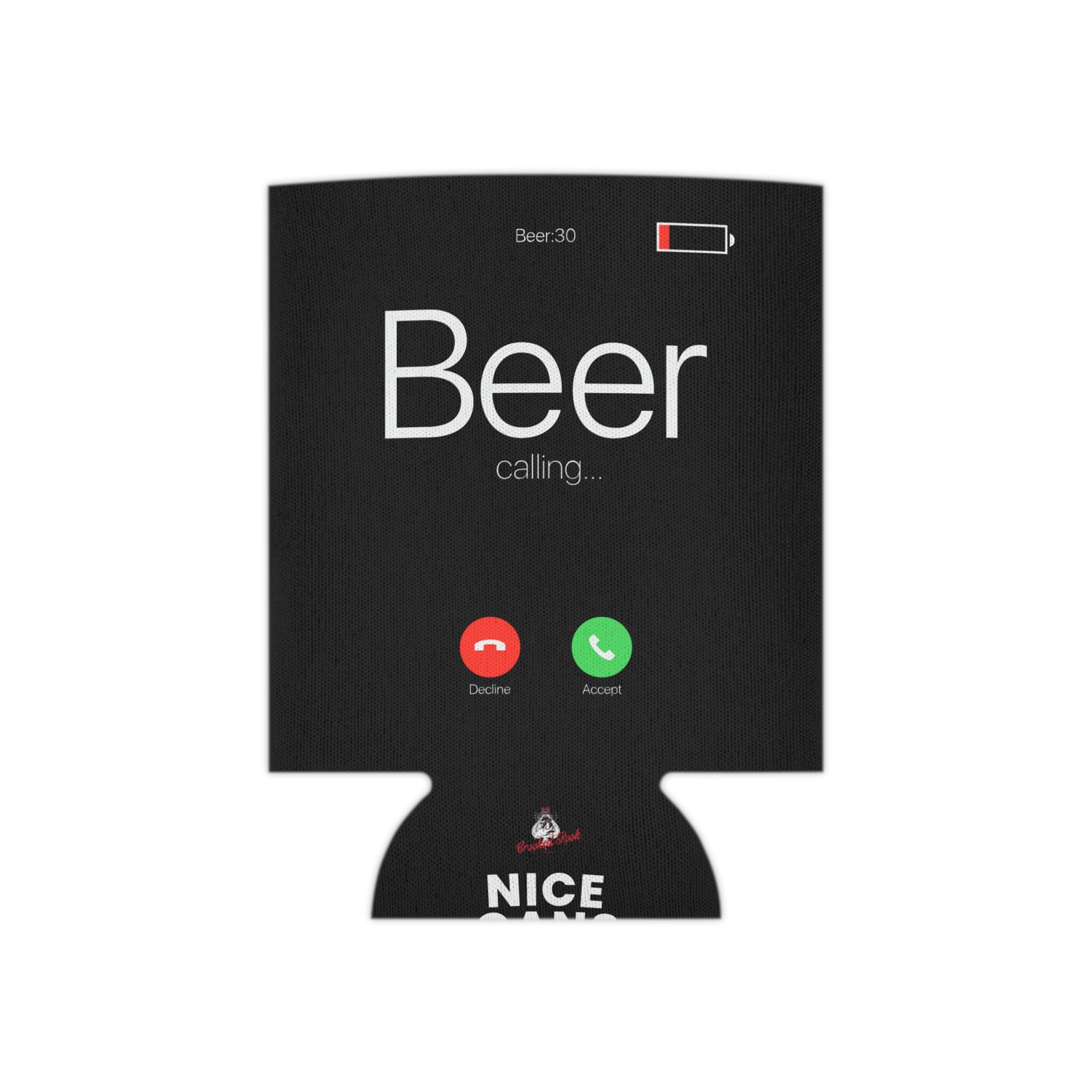 Empty Beer is Calling Can Cooler | Funny Can Cooler | Men's Gift ...