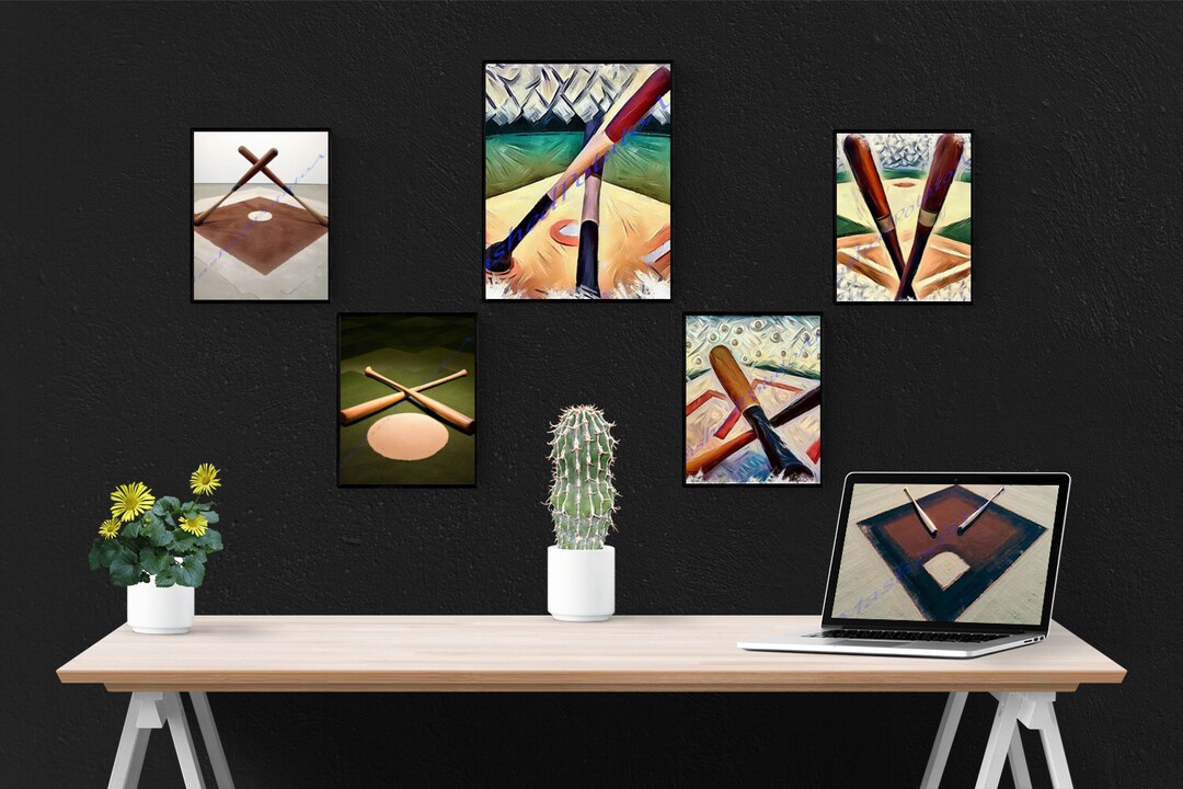 Digital, Abstract Art, Street Art, Retro Art, Baseball, Softball, Art ...
