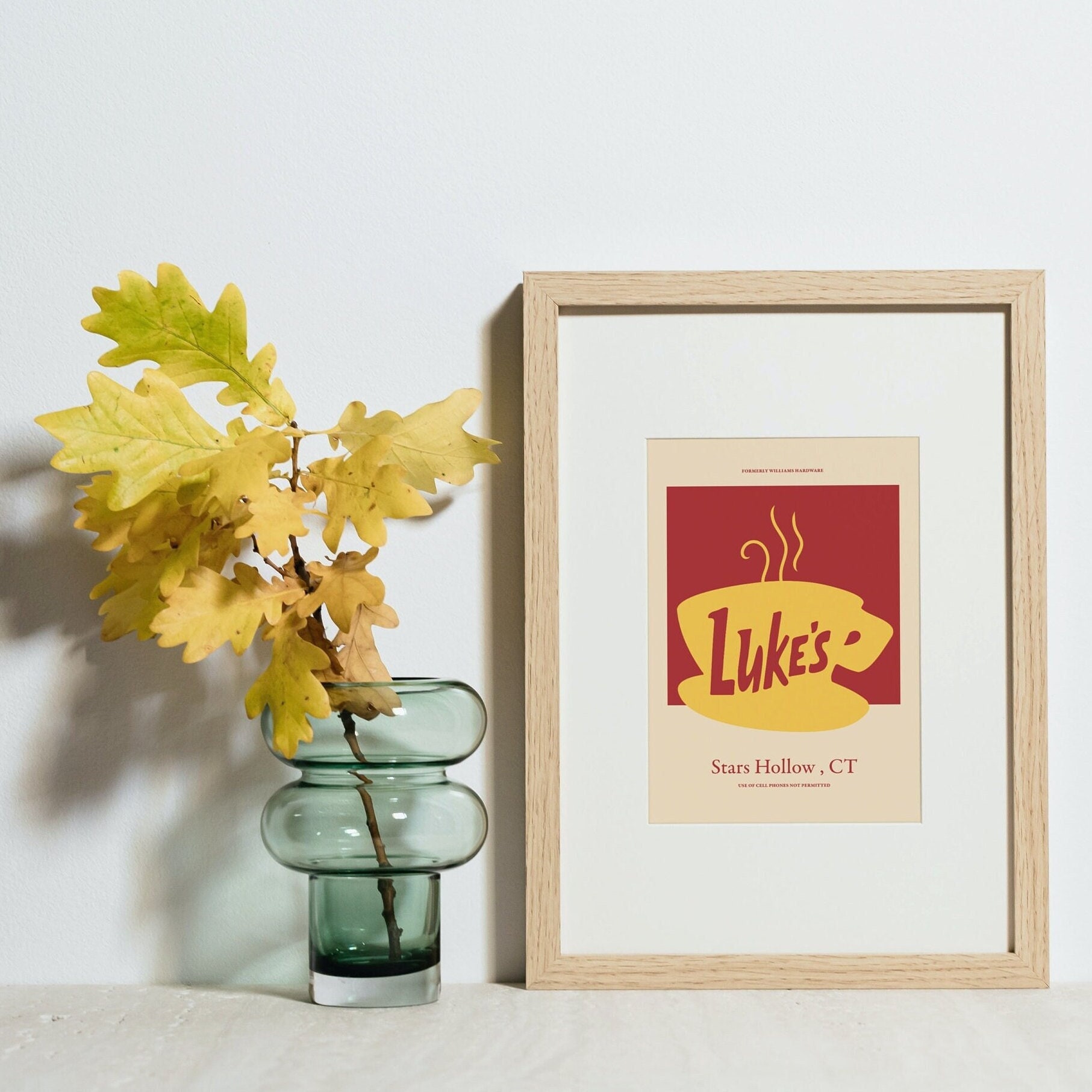 Lukes Diner Poster PRINTABLE - Etsy