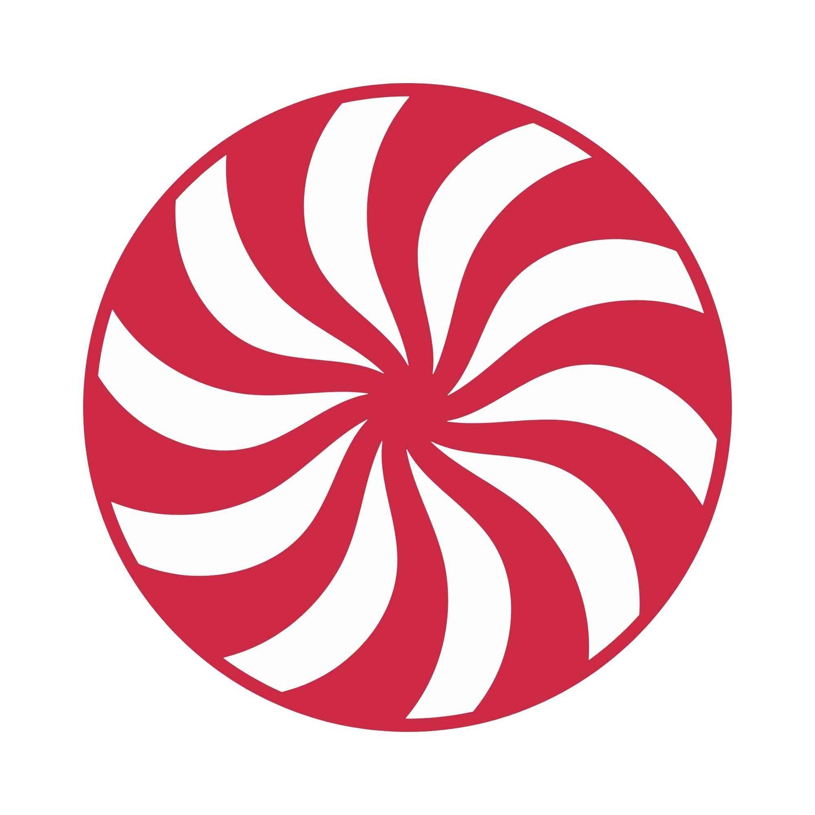 Christmas Peppermint Candy Svg, Christmas Candy SVG Vector Cut File for