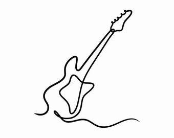 Guitarra elétrica SVG, Guitarra acústica SVG, Clipart de guitarra, Música svg, Amantes da música svg, Camisa para músicos svg, Arquivo de corte para Cricut