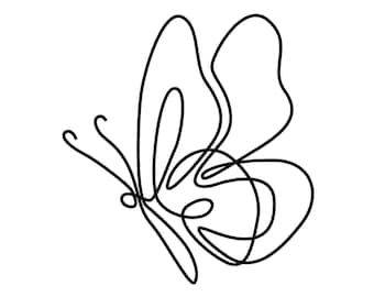 Vlinder SVG | Cricut | Silhouette | Vlinder | Png | Jpg | Snijbestand | Clip Art Snijbestand | Digitale download