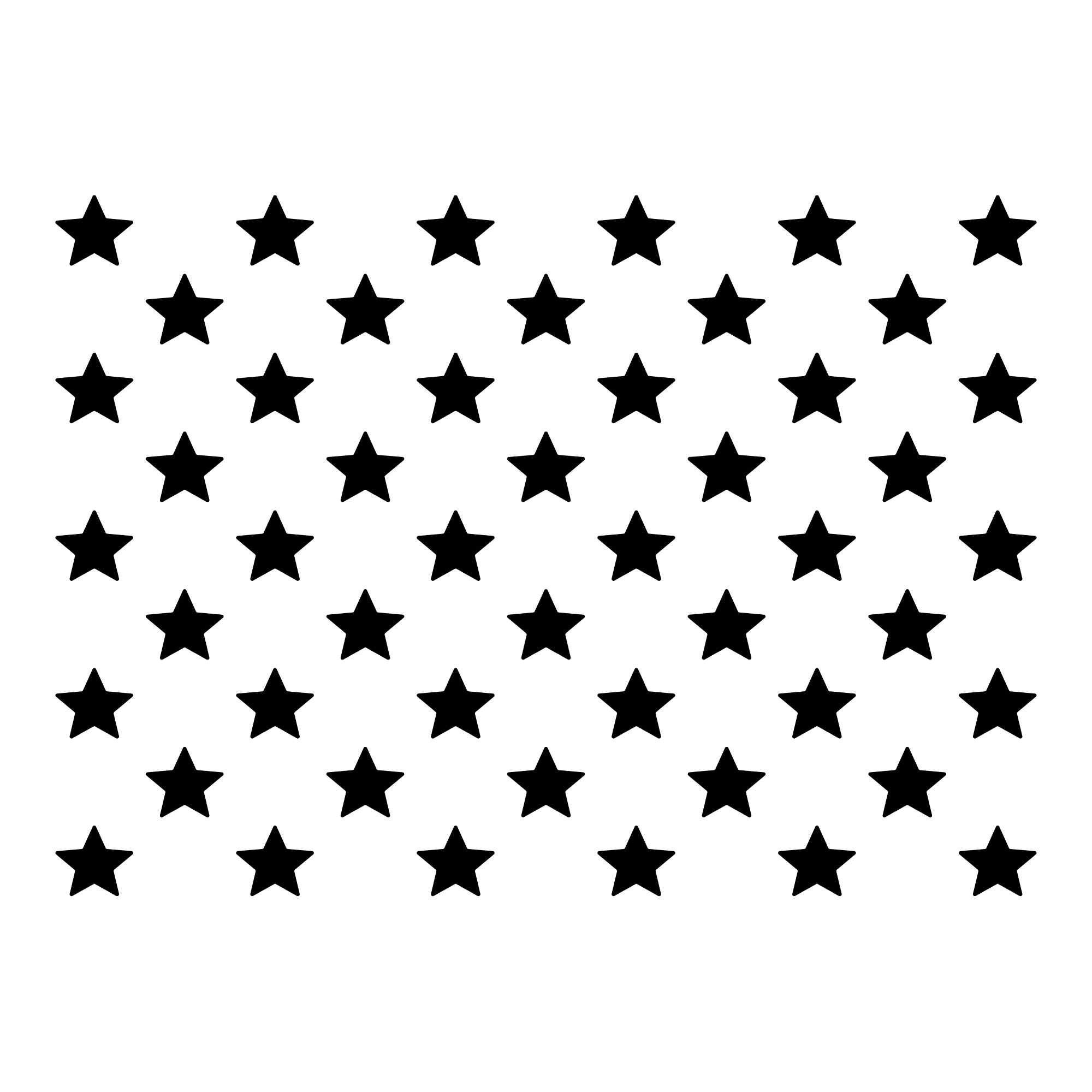 50 STERNE SVG, AMERIKANISCHE Flagge Sterne svg, Silhouette, Cricut, Union 50 Stars svg, 50 Stars Clipart, digitaler Download