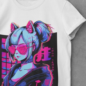 EGSDMNVSQ Felpa con Cappuccio da Donna Vintage Giapponese Carino Kawaii Anime Ragazza Harajuku Stile Pullover Felpa