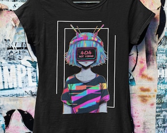 Pastel Goth Anime Oversized Tshirt  | Harajuku Streetwear | Japanese Streetwear | Grunge Aesthetic