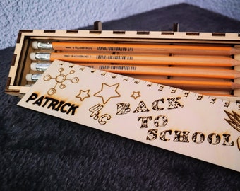 Pencil Box Case | Laser Cut file (Digital download)