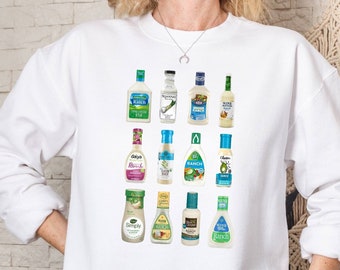 Ranch Sweatshirt, Sauce Shirt, Food Lover T-shirt, Chef Shirts, Kitchen Staff Tee, Funny Ranch Dressing, Humor Shirt, Gift For Chef