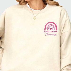 Breast Cancer Sweatshirt, Cancer Awareness Hoodie, Cancer Fighter Gift, Breast Cancer Sweatshirt, Cancer Fighter Gift, Cancer Warrior Wear