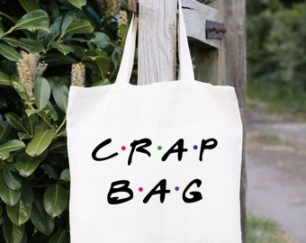 Funny Tote Bag, Crap Bag, Teacher Tote Bag, Holiday Tote Bag, Vacation Gifts, Gift For Her, Mom Tote Bag, Gift For Wife, School Tote Bags