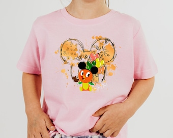 Disney Orange Bird Kids T-Shirt, Cute Summer Festival Tee, Epcot Vacation Orange Bird Shirt, Retro Disney Trip Outfit, Gift For Her