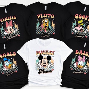 Retro Disney T-shirt, Mickey Mouse Shirt, Disneyworld Shirt, Minnie Mouse Shirt, Vacation Shirt, Daisy Duck Shirt, Goofy Shirt, Donald Duck