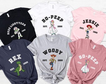 Toy Story Shirt, Disney Toy Story Tee, Buzz Lightyear Tee, Woody Shirt, Bo Peep Tee, Jessie Tee, Rex Tee, Disney Trip Tee, Disney World Tee