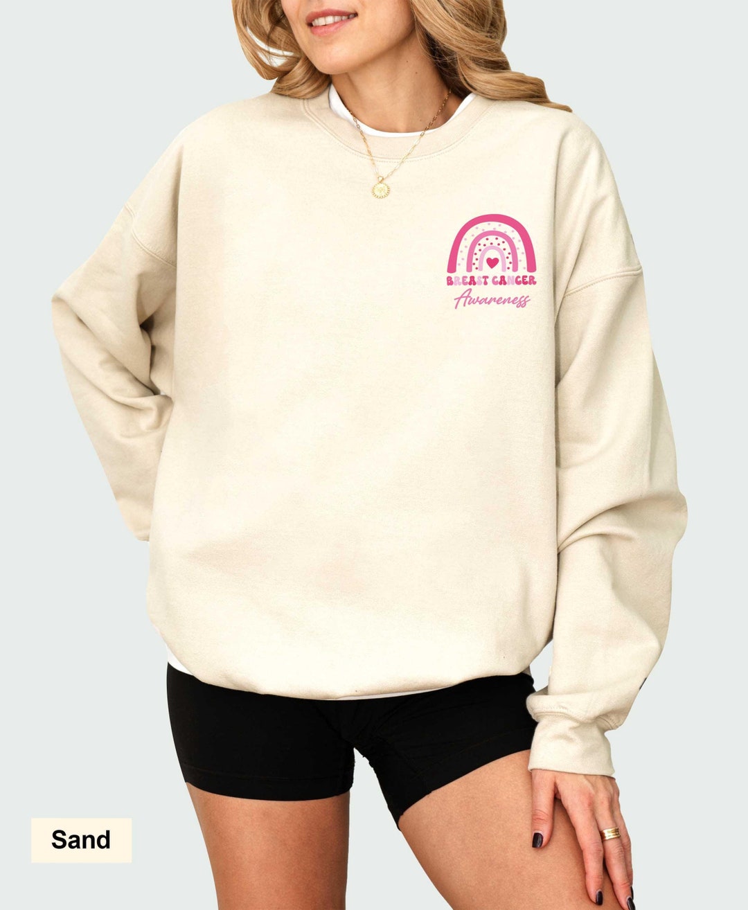 Breast Cancer Sweatshirt, Cancer Awareness Hoodie, Cancer Fighter Gift