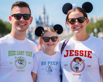 Toy Story Shirt, Disney Toy Story Tee, Disney Vacation Tee, Family Disney Tee, Woody T-Shirt, Bo Peep Tee, Jessie Shirt, Buzz Lightyear Tee